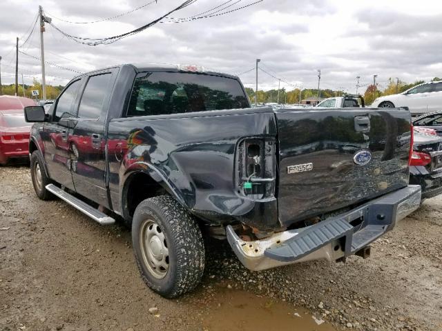 1FTPW14554FA34737 - 2004 FORD F150 SUPER BLACK photo 3