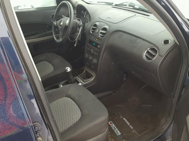 3GNCA33B29S599571 - 2009 CHEVROLET HHR LS Կապույտ լուսանկար 5