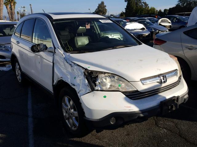 JHLRE387X7C023292 - 2007 HONDA CR-V EXL WHITE photo 1