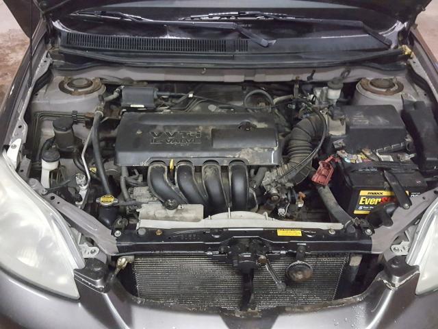 2T1LR38EX4C207494 - 2004 TOYOTA COROLLA MA GRAY photo 7