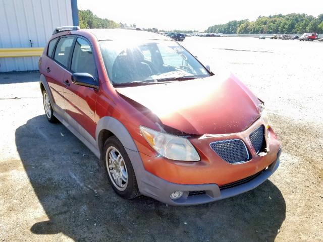 5Y2SL65837Z406586 - 2007 PONTIAC VIBE RED photo 1