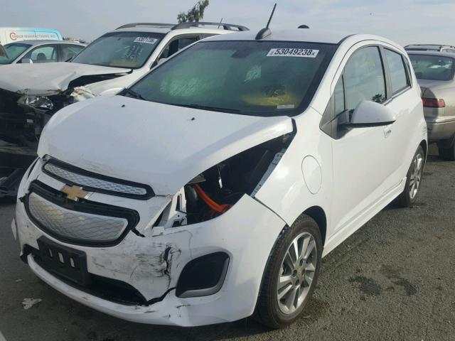 KL8CL6S02GC649711 - 2016 CHEVROLET SPARK EV 2 WHITE photo 2