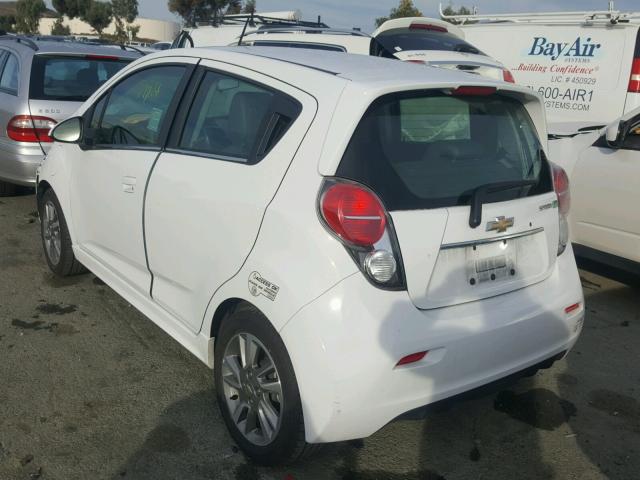 KL8CL6S02GC649711 - 2016 CHEVROLET SPARK EV 2 WHITE photo 3