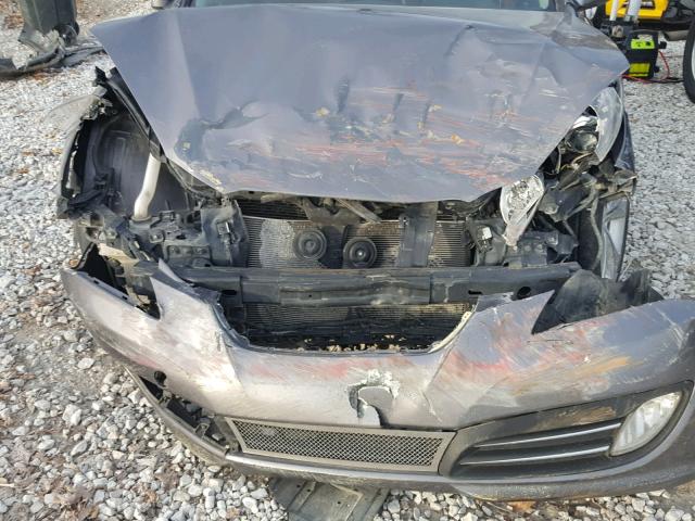 KMHHU6KH5AU039654 - 2010 HYUNDAI GENESIS CO GRAY photo 9