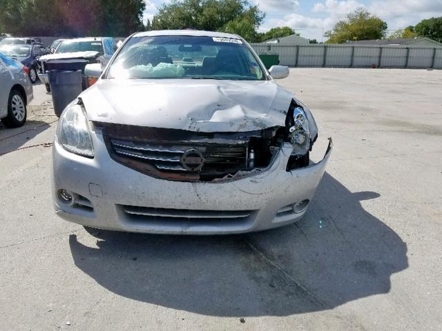 1N4AL2AP8BN415128 - 2011 NISSAN ALTIMA BAS SILVER photo 9