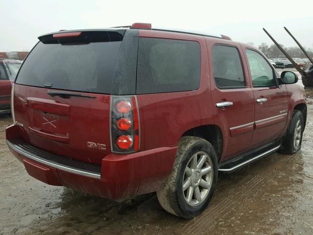 1GKFK63828J239696 - 2008 GMC YUKON DENA MAROON photo 4