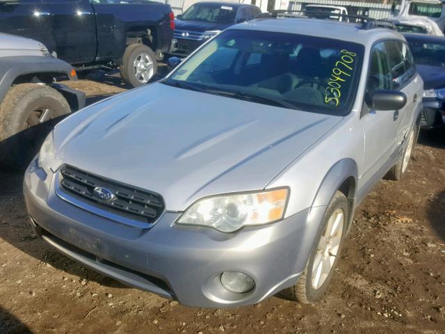 4S4BP61C567342958 - 2006 SUBARU LEGACY OUT SILVER photo 2