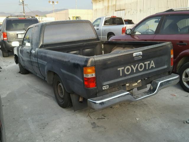 JT4VN93D5L5014235 - 1990 TOYOTA PICKUP 1/2 BLACK photo 3