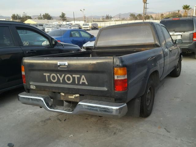 JT4VN93D5L5014235 - 1990 TOYOTA PICKUP 1/2 BLACK photo 4