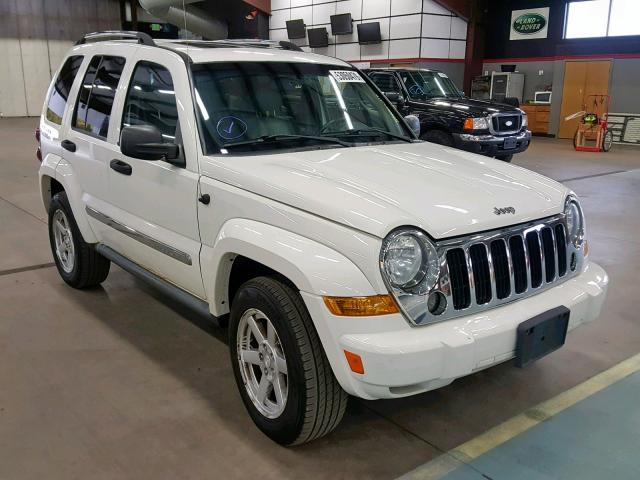 1J4GL58K47W708195 - 2007 JEEP LIBERTY LI WHITE photo 1