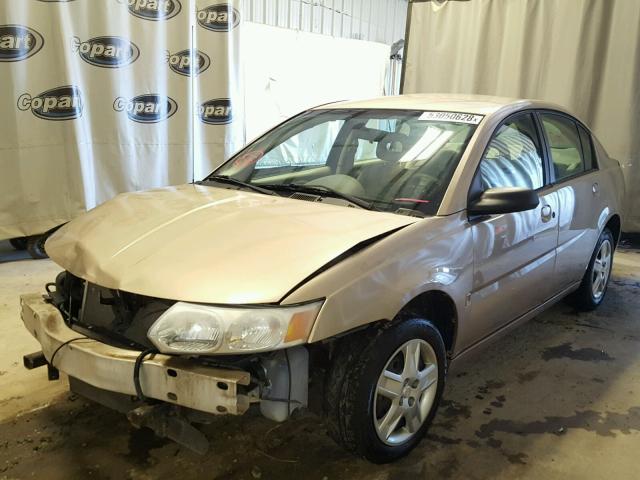 1G8AJ55F77Z152997 - 2007 SATURN ION LEVEL GOLD photo 2