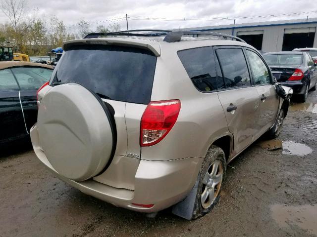 JTMBD33V675116452 - 2007 TOYOTA RAV4 TAN photo 4