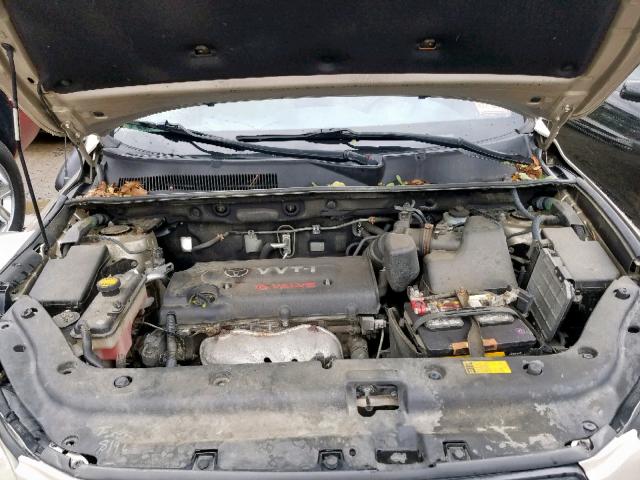 JTMBD33V675116452 - 2007 TOYOTA RAV4 TAN photo 7