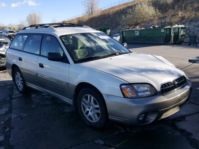 4S3BH675137624066 - 2003 SUBARU LEGACY OUT WHITE photo 1