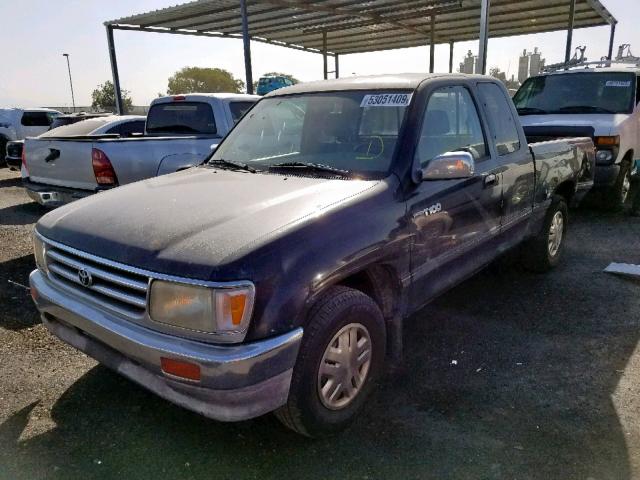 JT4VD12E3S0012364 - 1995 TOYOTA T100 XTRAC BLACK photo 2