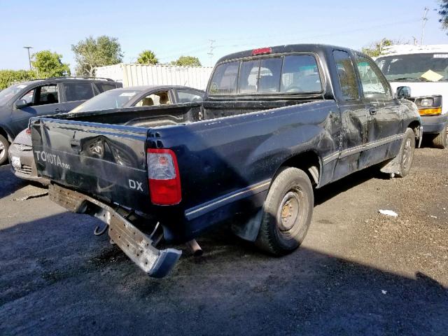 JT4VD12E3S0012364 - 1995 TOYOTA T100 XTRAC BLACK photo 4