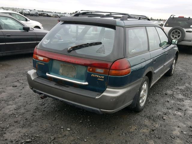 4S3BG6852T7376234 - 1996 SUBARU LEGACY OUT GREEN photo 4