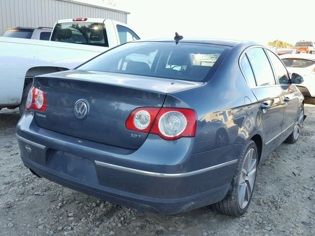 WVWJK9AN9AE096745 - 2010 VOLKSWAGEN PASSAT KOM BLUE photo 4