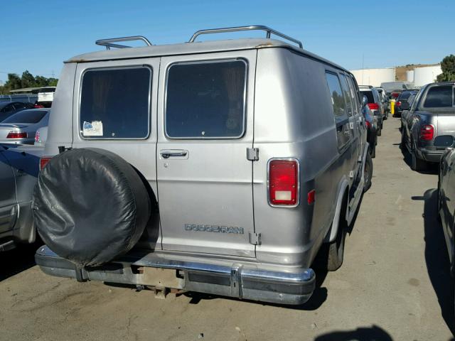 2B6HB2128KK360712 - 1989 DODGE RAM VAN B2 SILVER photo 4