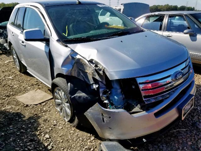 2FMDK3JC8ABB71774 - 2010 FORD EDGE SEL SILVER photo 9