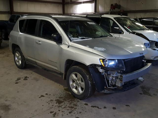 1C4NJCBA7ED594953 - 2014 JEEP COMPASS SP GRAY photo 1