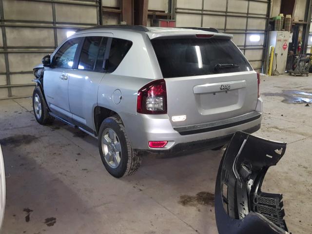 1C4NJCBA7ED594953 - 2014 JEEP COMPASS SP GRAY photo 3