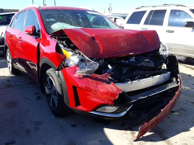 KNDCC3LC4H5055772 - 2017 KIA NIRO EX RED photo 1