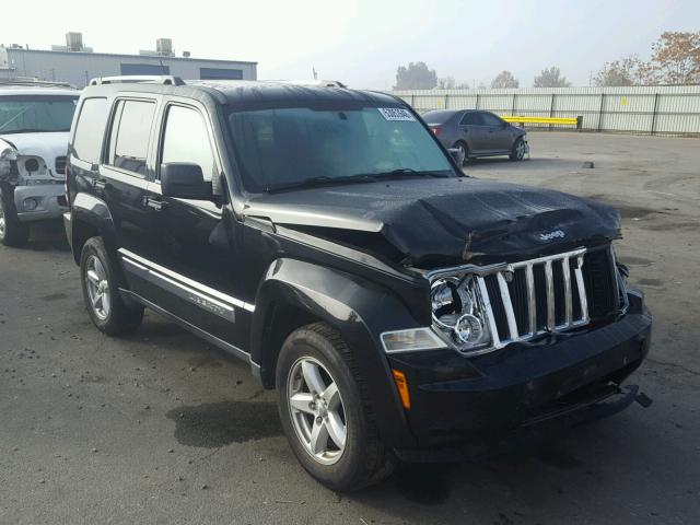 1J4PP5GK3AW107681 - 2010 JEEP LIBERTY LI BLACK photo 1