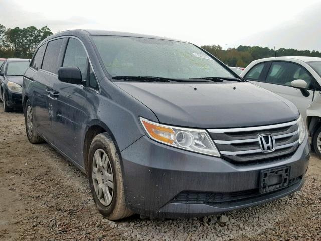 5FNRL5H21DB042220 - 2013 HONDA ODYSSEY LX GRAY photo 1