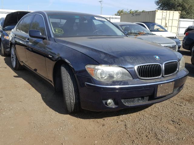 WBAHN83566DT25857 - 2006 BMW 750 LI BLUE photo 1