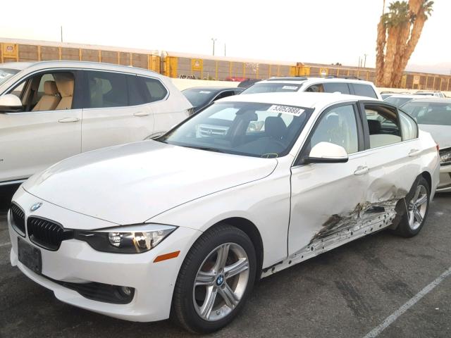 WBA3C1C59FK118270 - 2015 BMW 328 I SULE WHITE photo 2