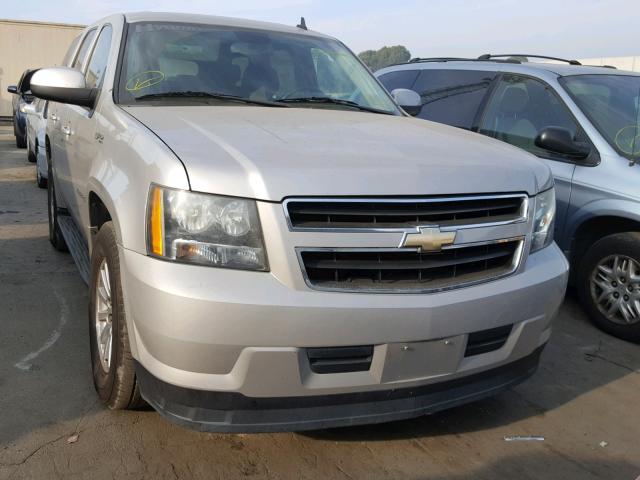 1GNFC13549R180548 - 2009 CHEVROLET TAHOE HYBR SILVER photo 9