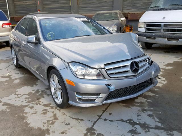 WDDGF4HB6DR295252 - 2013 MERCEDES-BENZ C 250 GRAY photo 1