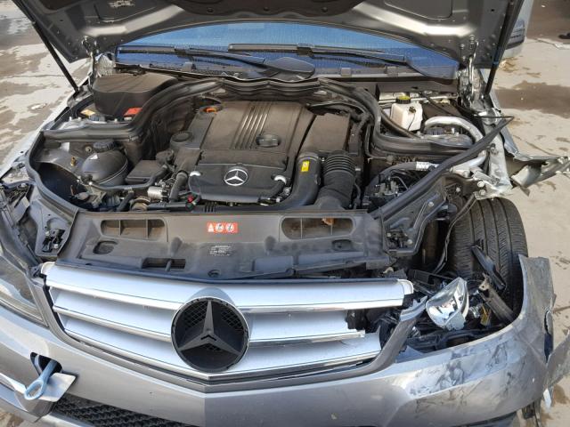 WDDGF4HB6DR295252 - 2013 MERCEDES-BENZ C 250 GRAY photo 7