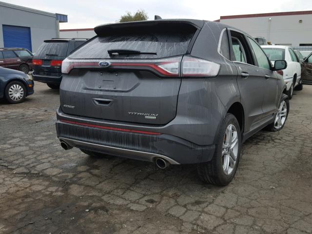 2FMPK3K93JBB42070 - 2018 FORD EDGE TITAN GRAY photo 4