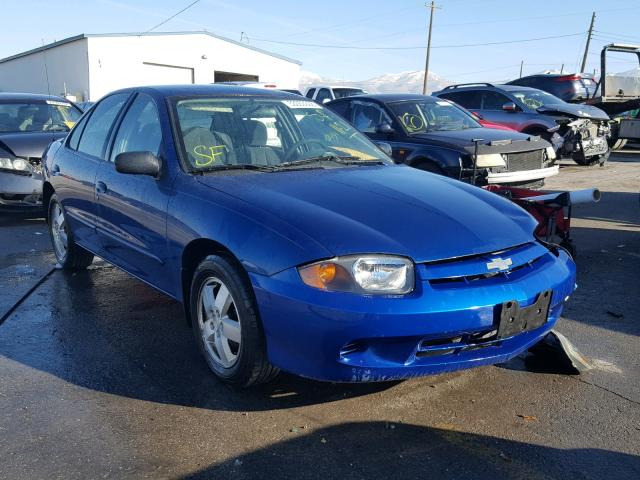 1G1JF52FX57163439 - 2005 CHEVROLET CAVALIER L BLUE photo 1