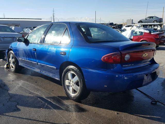 1G1JF52FX57163439 - 2005 CHEVROLET CAVALIER L BLUE photo 3