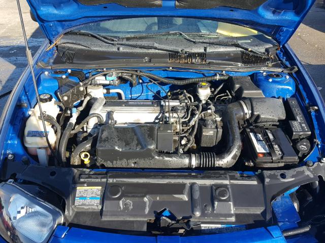 1G1JF52FX57163439 - 2005 CHEVROLET CAVALIER L BLUE photo 7