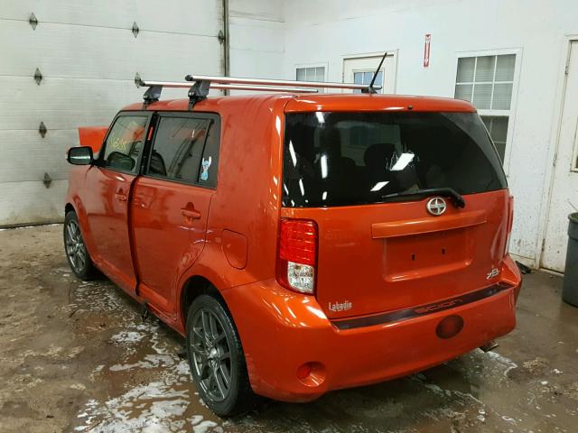 JTLZE4FEXCJ007298 - 2012 TOYOTA SCION XB Қызғылт сары фото 3