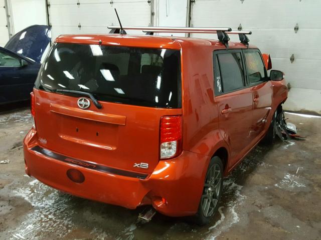 JTLZE4FEXCJ007298 - 2012 TOYOTA SCION XB Қызғылт сары фото 4
