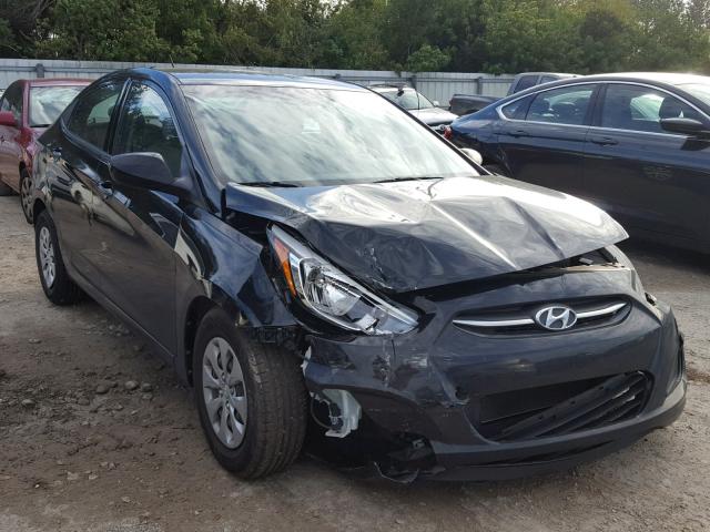 KMHCT4AE3GU139110 - 2016 HYUNDAI ACCENT SE BLACK photo 1