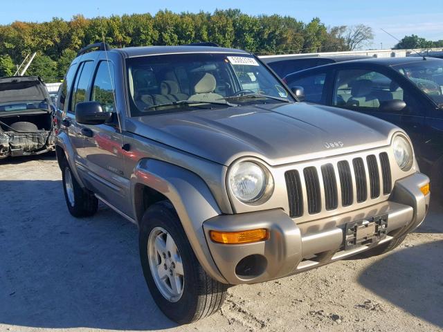 1J4GL58K23W720579 - 2003 JEEP LIBERTY LI TAN photo 1