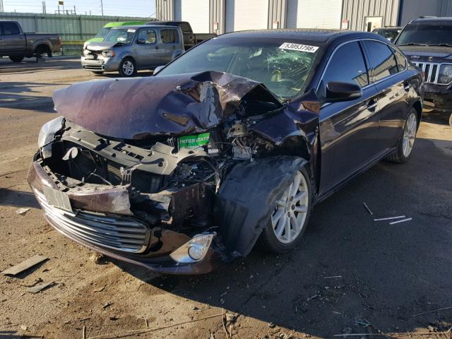 4T1BK1EB2DU065798 - 2013 TOYOTA AVALON BAS BROWN photo 2