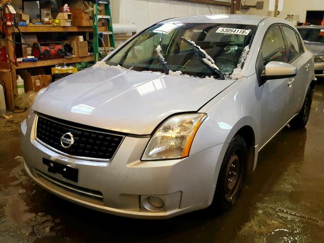 3N1AB61E09L618613 - 2009 NISSAN SENTRA 2.0 SILVER photo 2