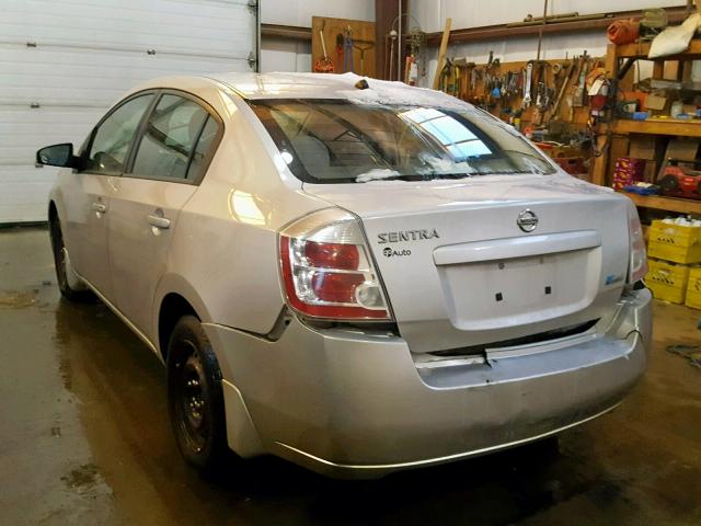 3N1AB61E09L618613 - 2009 NISSAN SENTRA 2.0 SILVER photo 3