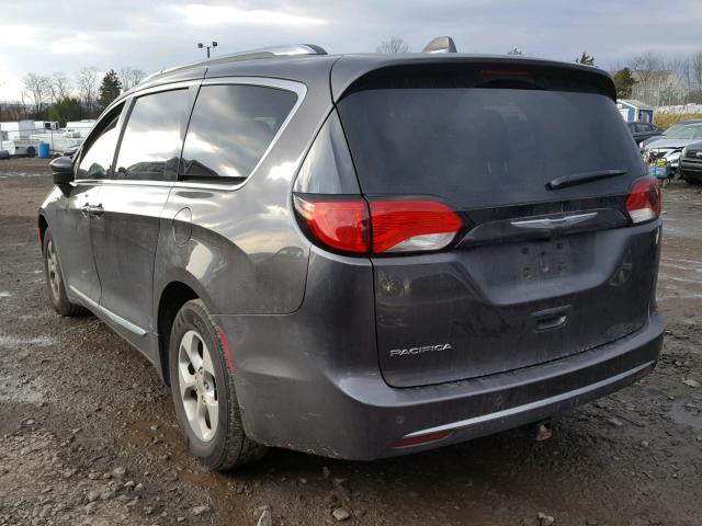 2C4RC1EGXHR770816 - 2017 CHRYSLER PACIFICA T GRAY photo 3