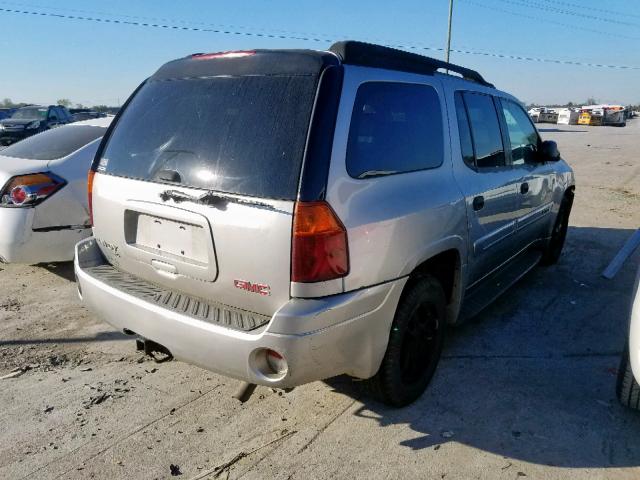 1GKET16S256111489 - 2005 GMC ENVOY XL SILVER photo 4