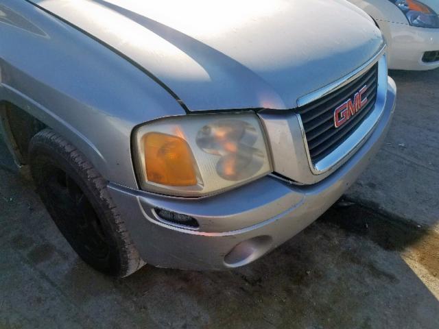 1GKET16S256111489 - 2005 GMC ENVOY XL SILVER photo 9