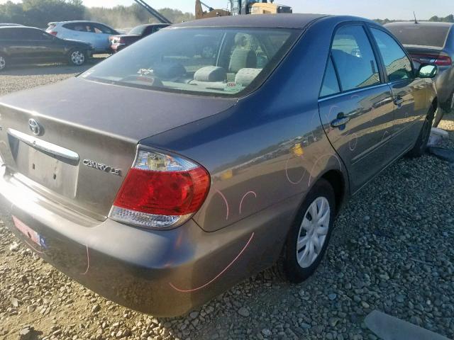 4T1BE32K45U609064 - 2005 TOYOTA CAMRY LE GRAY photo 4
