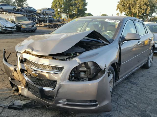 1G1ZC5E02CF269177 - 2012 CHEVROLET MALIBU 1LT 灰色 照片 2